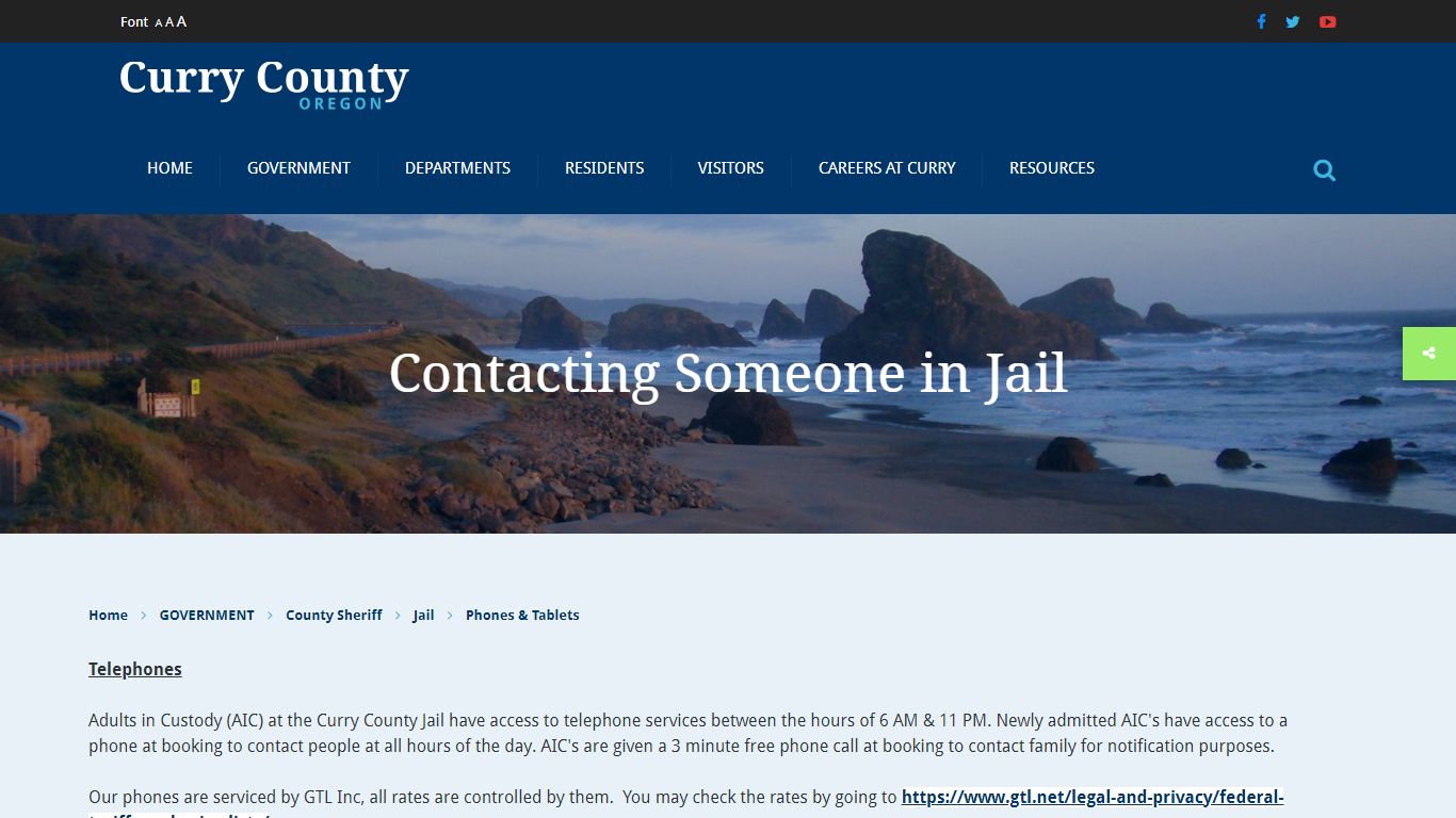 Welcome to Curry County, OR